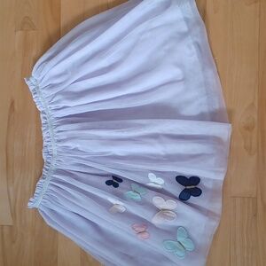 Carter's Kid lilac butterfly 🦋 puffy skirt Size 10-12